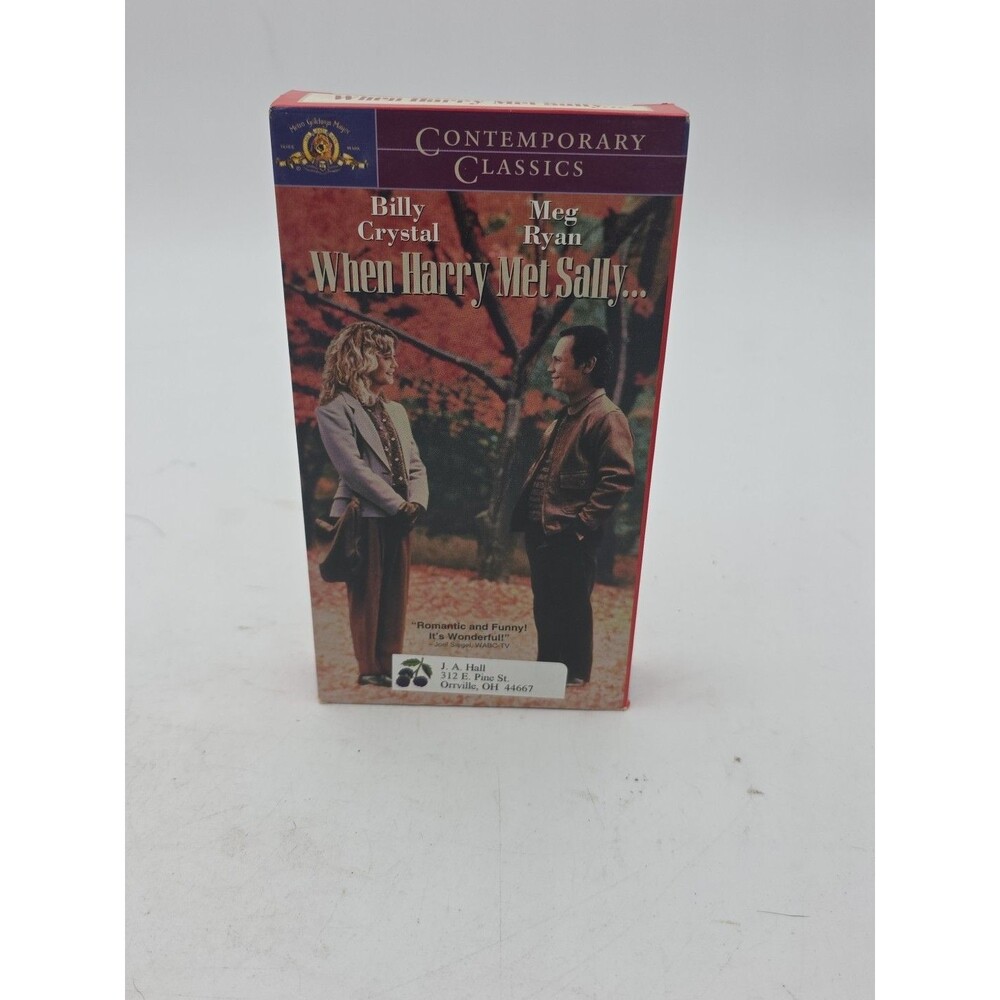 When Harry Met Sally... (VHS, 1997, Contemporary Classics)